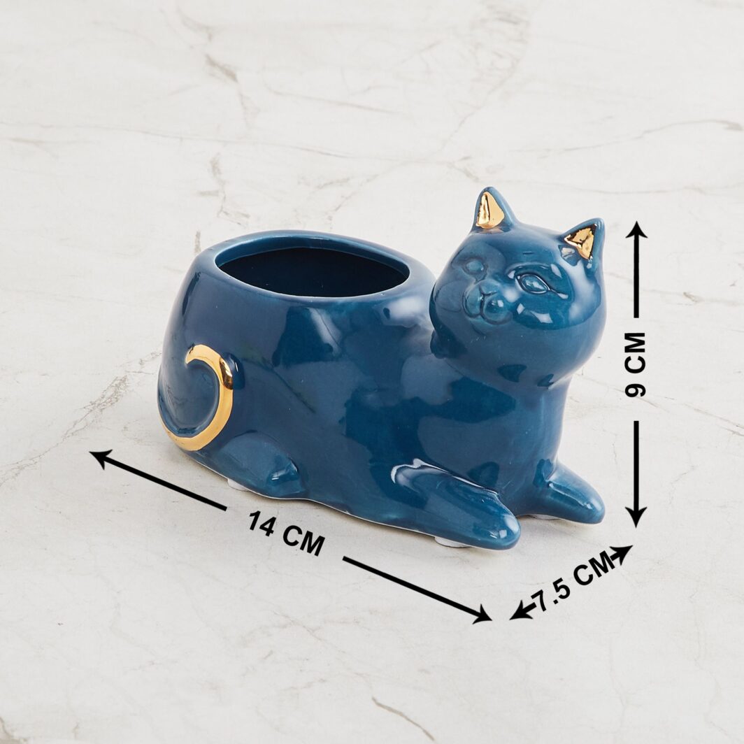 Cat Shape Succulent Flower Pot - Image 3