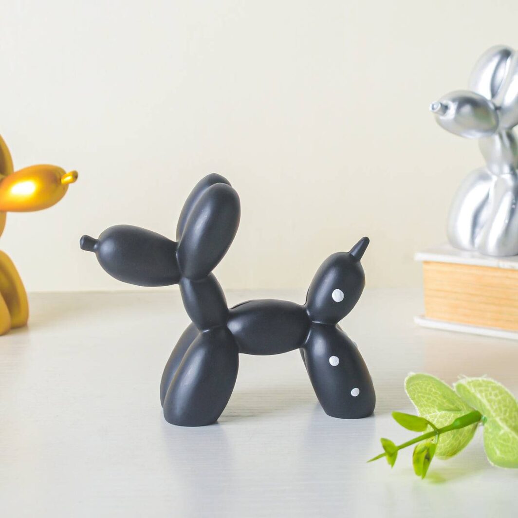 Balloon Dog Mini Resin Statue Figurine - Image 5